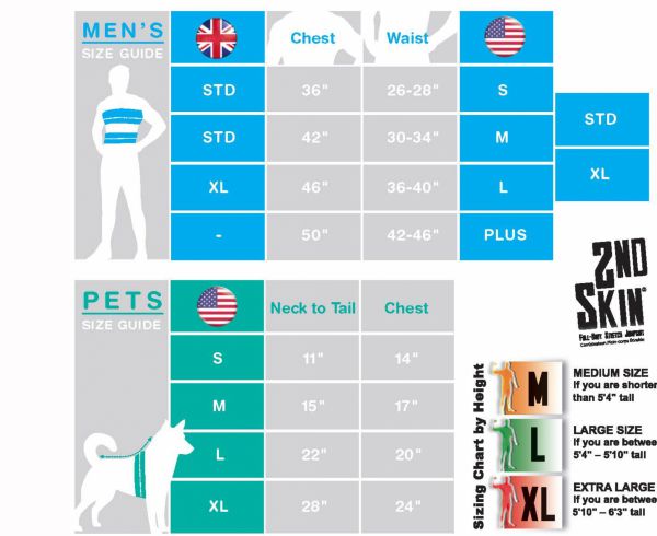 Costumes Usa Size Chart